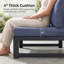 Ensemble de conversation modulaire d'extérieur en aluminium pour 8 personnes avec coussins et table basse Gillean-126044759-98951589