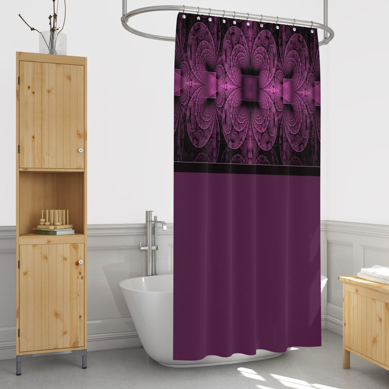 Rideau de douche + crochets, 72 po x 70 po