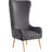 Alexander 27" Wide Velvet Wingback Chair-920064016
