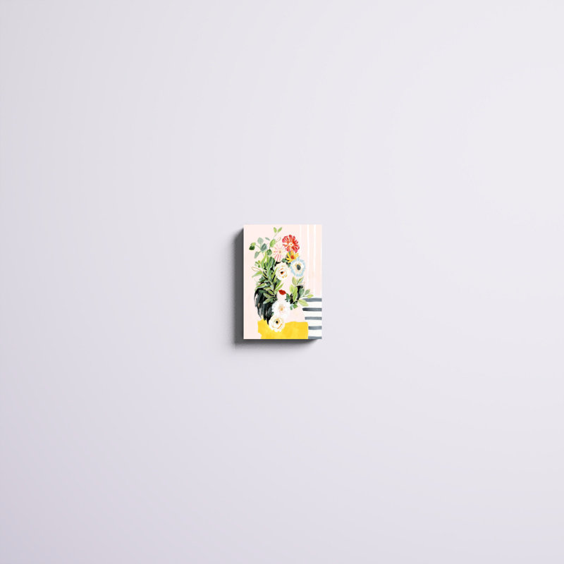 «Grow Your Own Way II» par Victoria Borges, reproduction d'art sur toile tendue, H 12 po x l 8 po