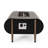 Fire Pit, 50,000btu - Dark Gray Iron Rectangular Outdoor Enjoyment Option Pit Patio Heater For Gatherings