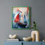 Série NAUTICAL CDI - reproduction encadrée de qualité supérieure - prête à être accrochée - aucun clou requis-108019885-108019886