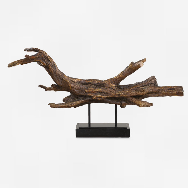 Gilded Sculpture Branch