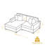 Canapé modulaire en velours côtelé 2 pièces Milbrey-2098009030-2129726390