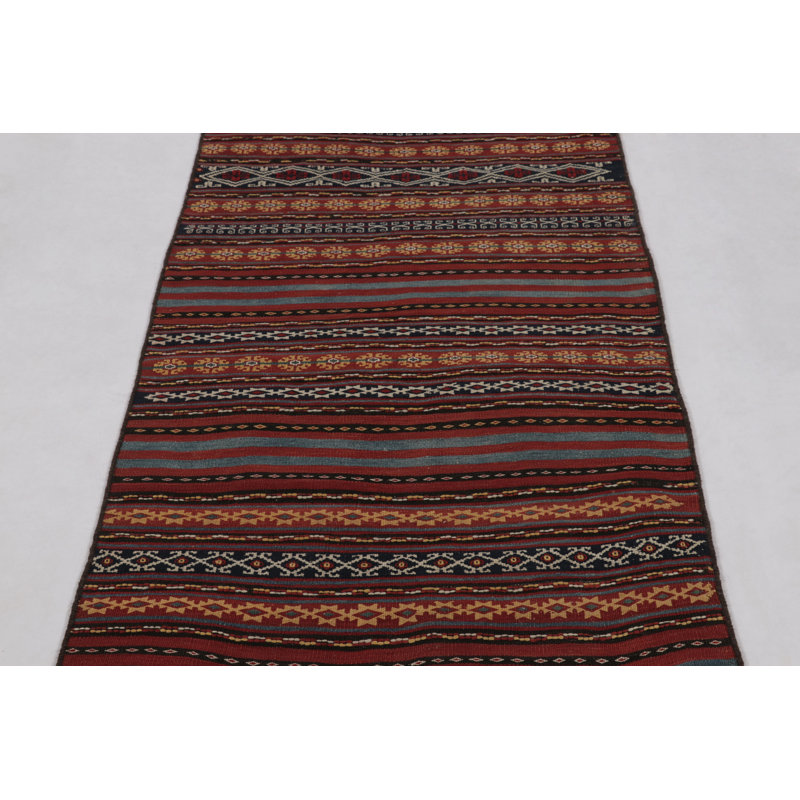 Kilim & Flatweave One-of-a-Kind 3'0X11'10 Area Rug
