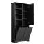 Armoire de rangement pour salle de bain avec portes et tiroirs-1272800013