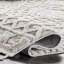 Tapis beige à motif abstrait Rella-478331227