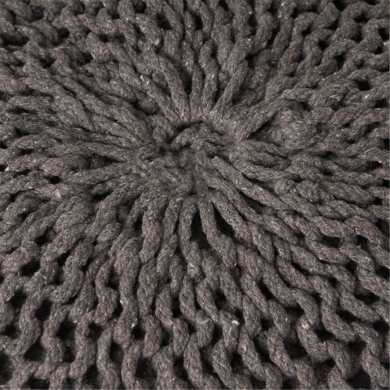 Repose-pieds Hazel, Fil PET gris foncé
