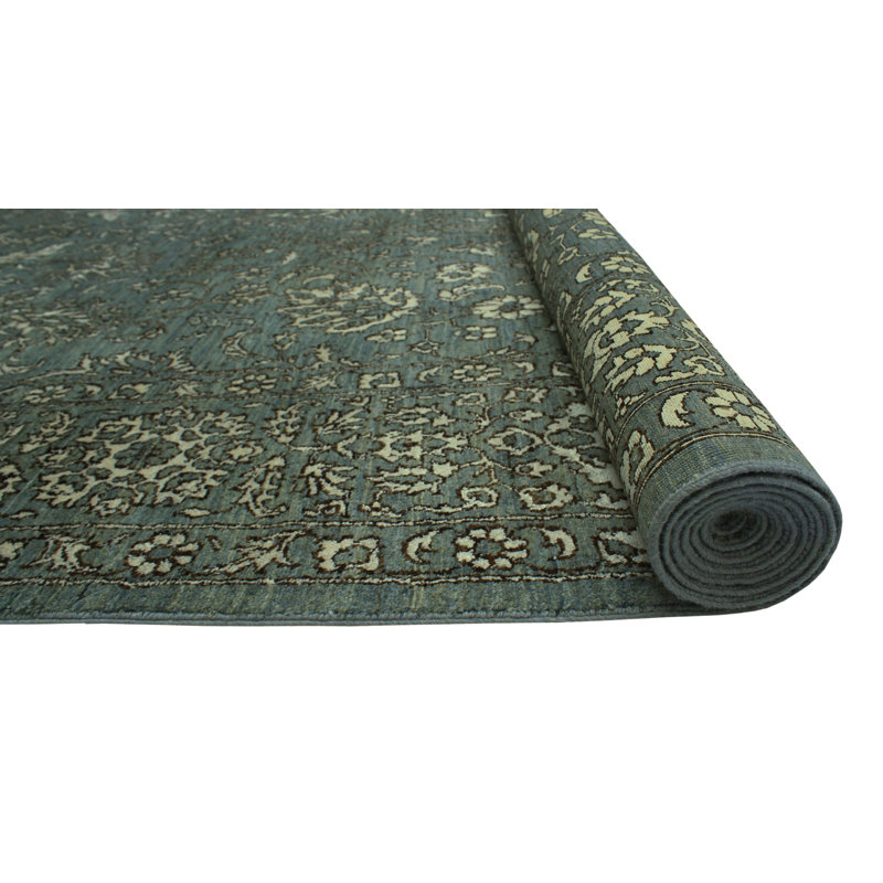 Alvey One-of-a-Kind 9'2" X 12'5" Area Rug in Gray