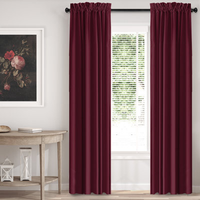 Velvet Room Darkening Curtain Pair