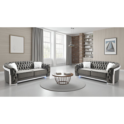 Ensemble de 2 fauteuils Wroclaw