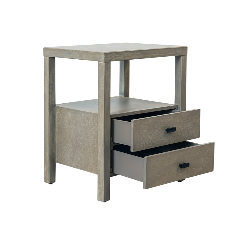 Adelaida 18'' W Nightstand, Gray Wash