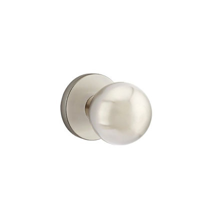 Ensemble de faux boutons Emtek avec rosette de disque et bouton Orb