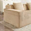 Canapé modulaire 4 places en forme de U sans os, canapé modulaire Cloud avec assise profonde, canapé modulaire moderne 4 places avec coussins décoratifs et 2 repose-pieds mobiles-463284462-463284433-463284436