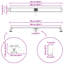  Shower Drain Height Adjustable Stainless Steel 304 Modern Fixture