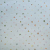 Great Kids Smooth Glitter Watercolor Dots 33' L x 21" W Wallpaper Roll