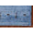 Blue Handmade Gabbeh Indian Runner Rug 3x10
