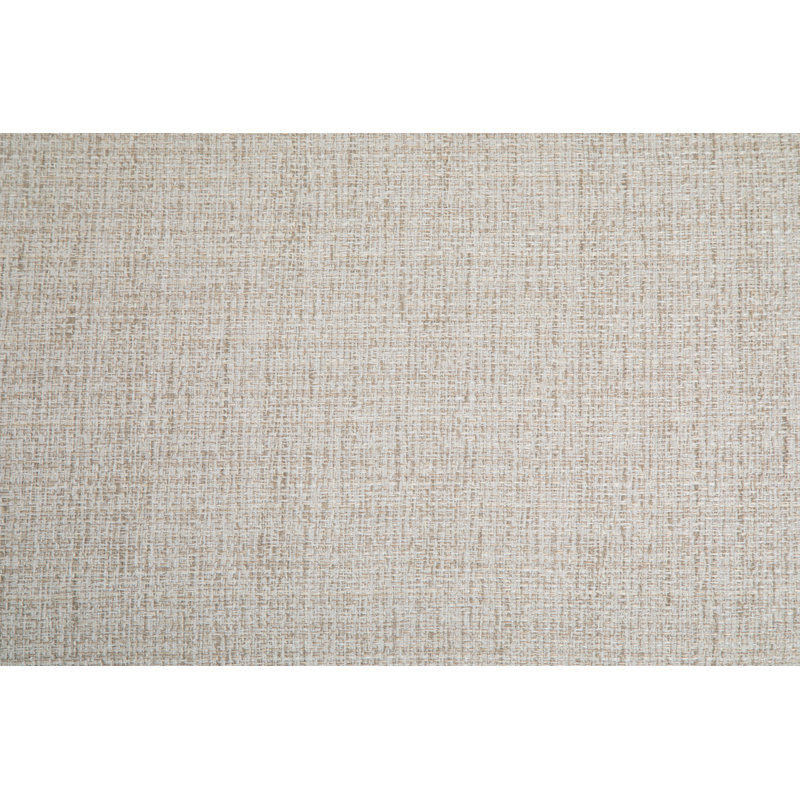 Platinum Upholstered Bench with Low Back and Swooped Arms