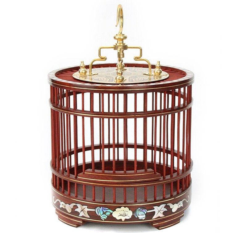 antique hanging bird cage