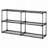 3-SHELF WIRE RACK WITH COVER(2PACK)
