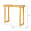 Console en bois massif Nature moderne pour décoration de vestibule ou de couloir-1824196490-1824196491