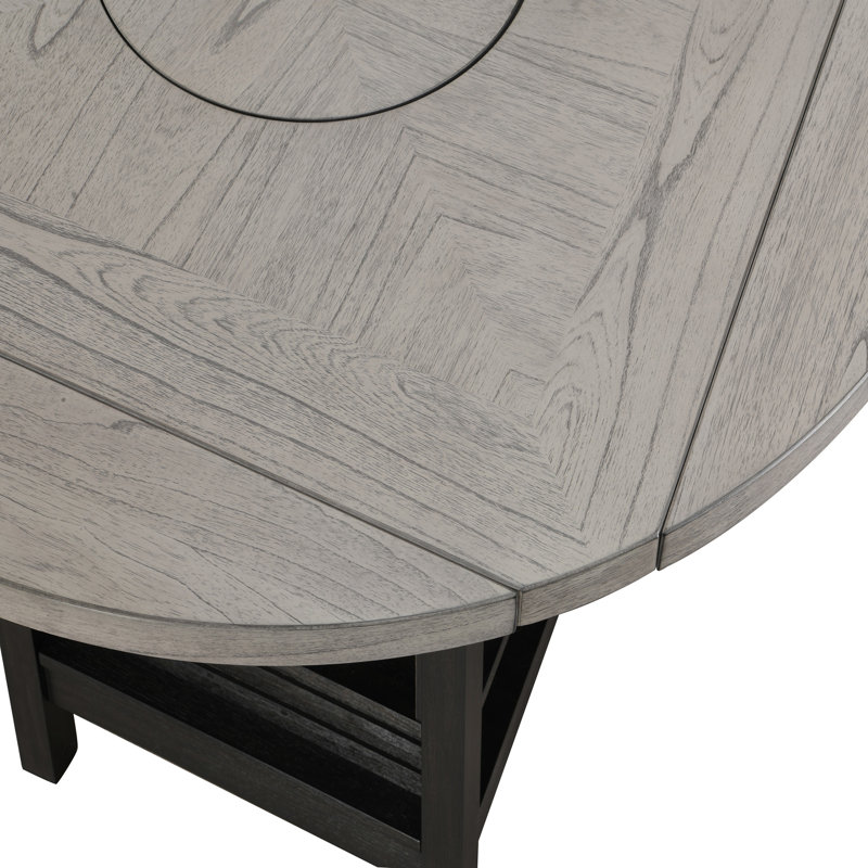 Ensemble de table de salle à manger à hauteur de comptoir Farmhouse, 5