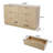 54'' W Fluted 6 - Drawer Dresser, Wooden Double Dresser Chest Of Drawers For Bedroom-402715593