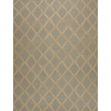 Geometric Area Rug in Brown/Gray