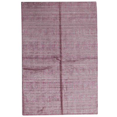 Wool Area Rug in Purple