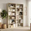Bibliothèque standard de 27,95 pouces de large, tablette de rangement robuste pour l'espace domestique-1535958546