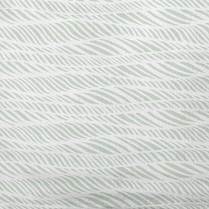 Housse de coussin carrée Rolling Waves, H 26 po x l 26 po, Vert