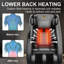Fauteuil de massage inclinable sans gravité avec pression d'air corporelle complète (accessoires)
