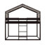 Lit superposé simple en bois avec dessus de tente confortable Comfy-235322162