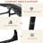 Padded Folding Lounge Chair, Portable Reclining Chair With Pillow & Side Pocket, Outdoor 5-position Adjustable Chaise Lounger With Carrying Handle, For Beach, Pool, Sunbathing, Black & Gray-1441337597