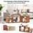 Solid Wood Nesting Tables (Set of 3)-341069007