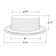 R40 6" Recessed Trim