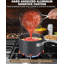 Ensemble de casseroles antiadhésives standard 1 pte et 2 pintes avec couvercles en verre Cooks, casseroles à sauce antiadhésives anodisées dures, petites casseroles à cuisson pour la cuisine, petites casseroles à lait, batterie de cuisine allant au lave-vaisselle, noir