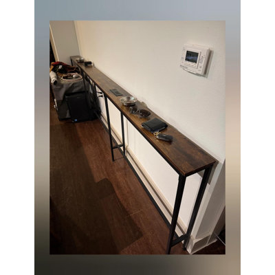 Table de canapé 102 pouces avec 2 prises de courant et ports USB-C