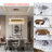 Dimmable LED Drum Chandelier
