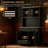 71" Tall Freestanding Kitchen Cabinet Black