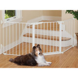 Metal Free Standing Pet Gate
