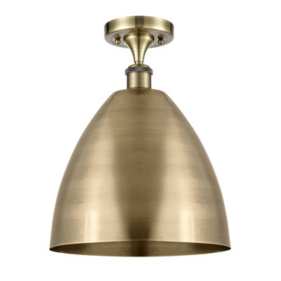 Plafonnier semi-encastré 1 lumière