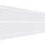 Panneaux muraux blancs 94,5 "(paquet de 4)-69958261