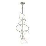 Olympus Vertical Pendant - Opal Glass