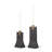 Soteria 11.40'' H Metal Tabletop Candlestick-974816751