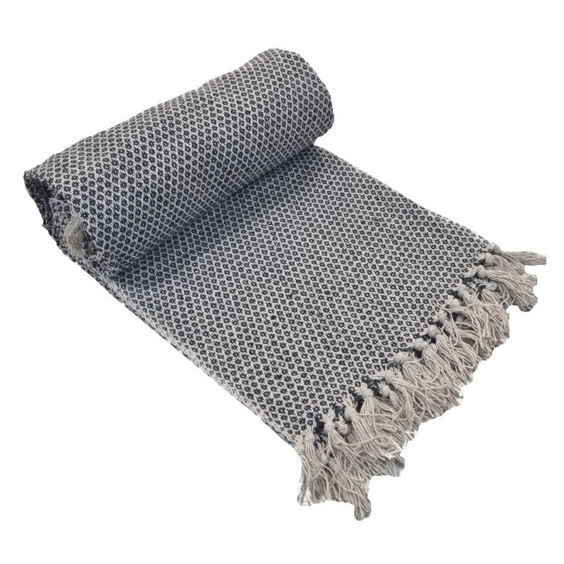Thibodeau Throw Blanket, Grey