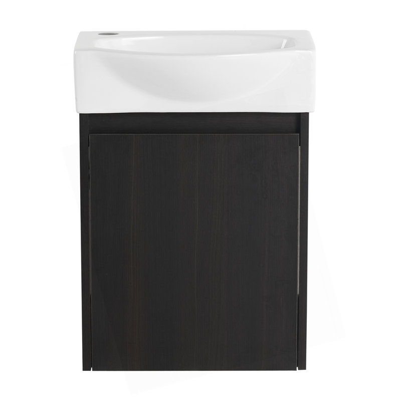Combinaison de meuble-lavabo polyvalent pour les petits espaces, alliant style et fonctionnalité.