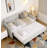 Twin Size Upholstery DayBed with Twin Size Pop-up Trundle and USB Charging-770377268