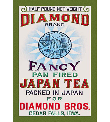 Diamond Brand Tea Vintage Advertisement