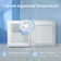 1.1 Cubic Feet Frost-Free Upright Freezer with Adjustable Temperature Controls
